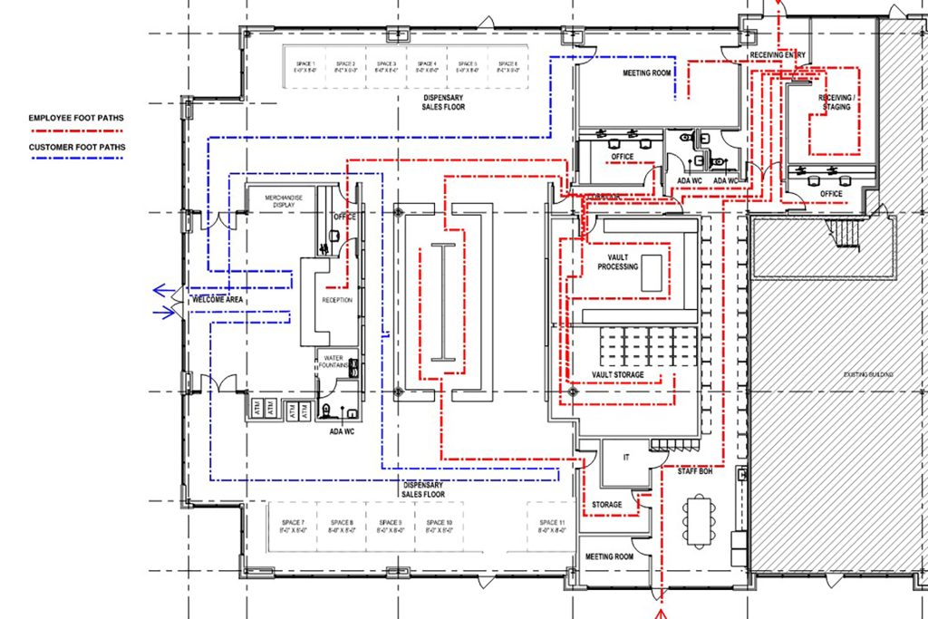 Dispensary Floor Plan