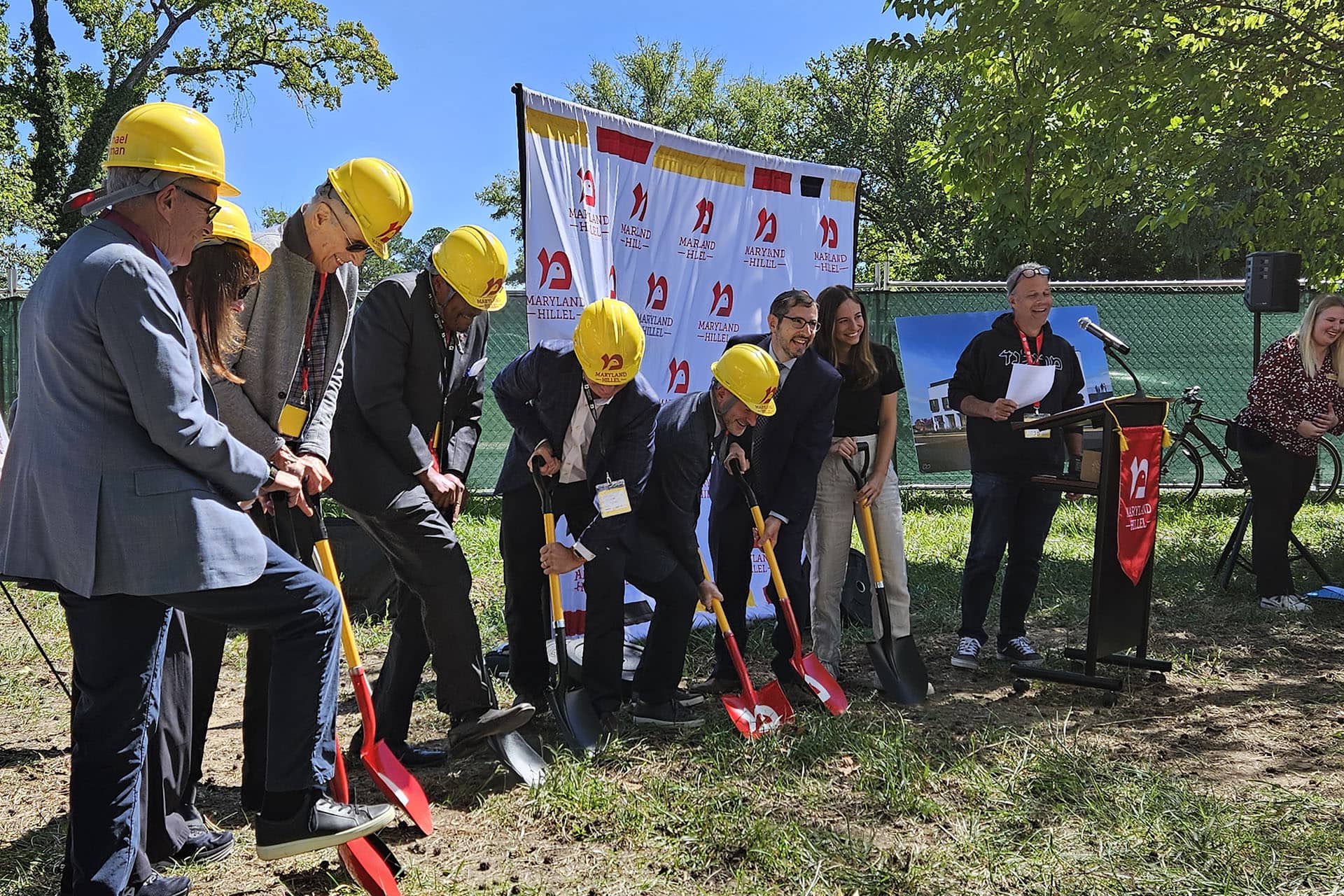 Maryland Hillel Groundbreaking Ceremony